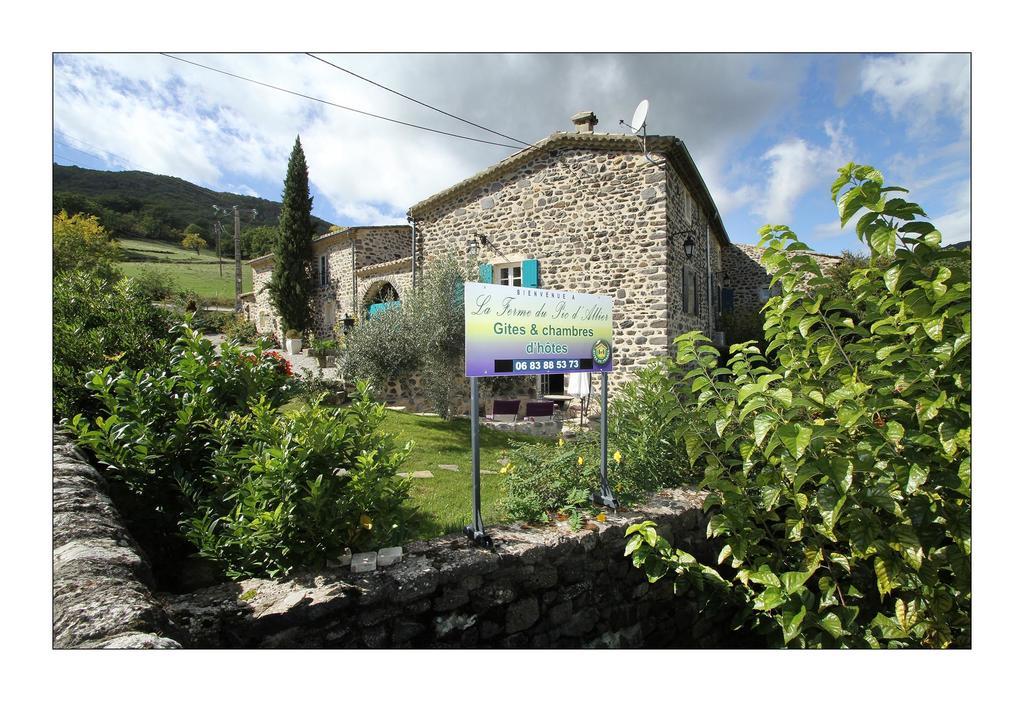 Bed and Breakfast Ferme Du Pic D'Allier Saint-Martin-sur-Lavezon Exterior foto