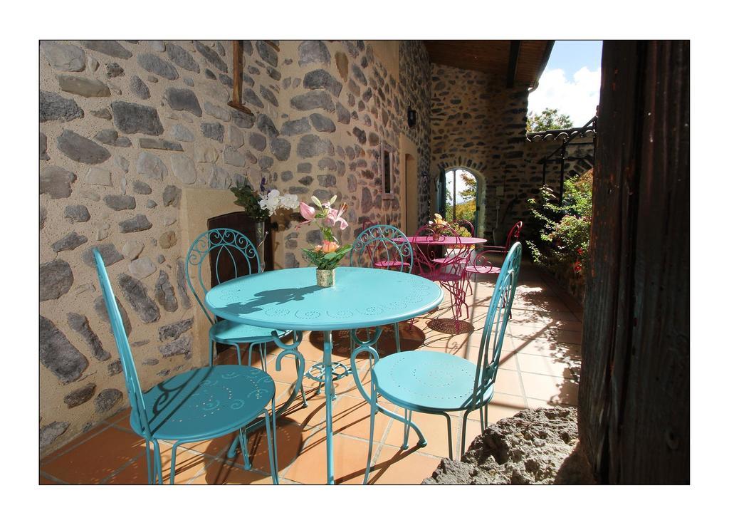 Bed and Breakfast Ferme Du Pic D'Allier Saint-Martin-sur-Lavezon Exterior foto