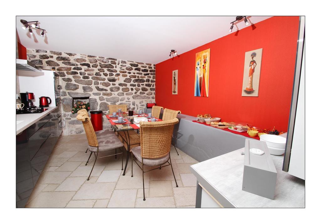 Bed and Breakfast Ferme Du Pic D'Allier Saint-Martin-sur-Lavezon Exterior foto