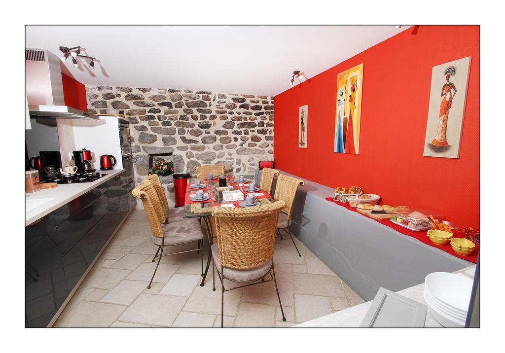 Bed and Breakfast Ferme Du Pic D'Allier Saint-Martin-sur-Lavezon Exterior foto