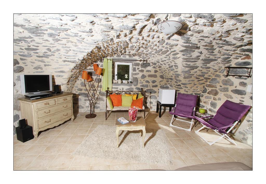 Bed and Breakfast Ferme Du Pic D'Allier Saint-Martin-sur-Lavezon Zimmer foto